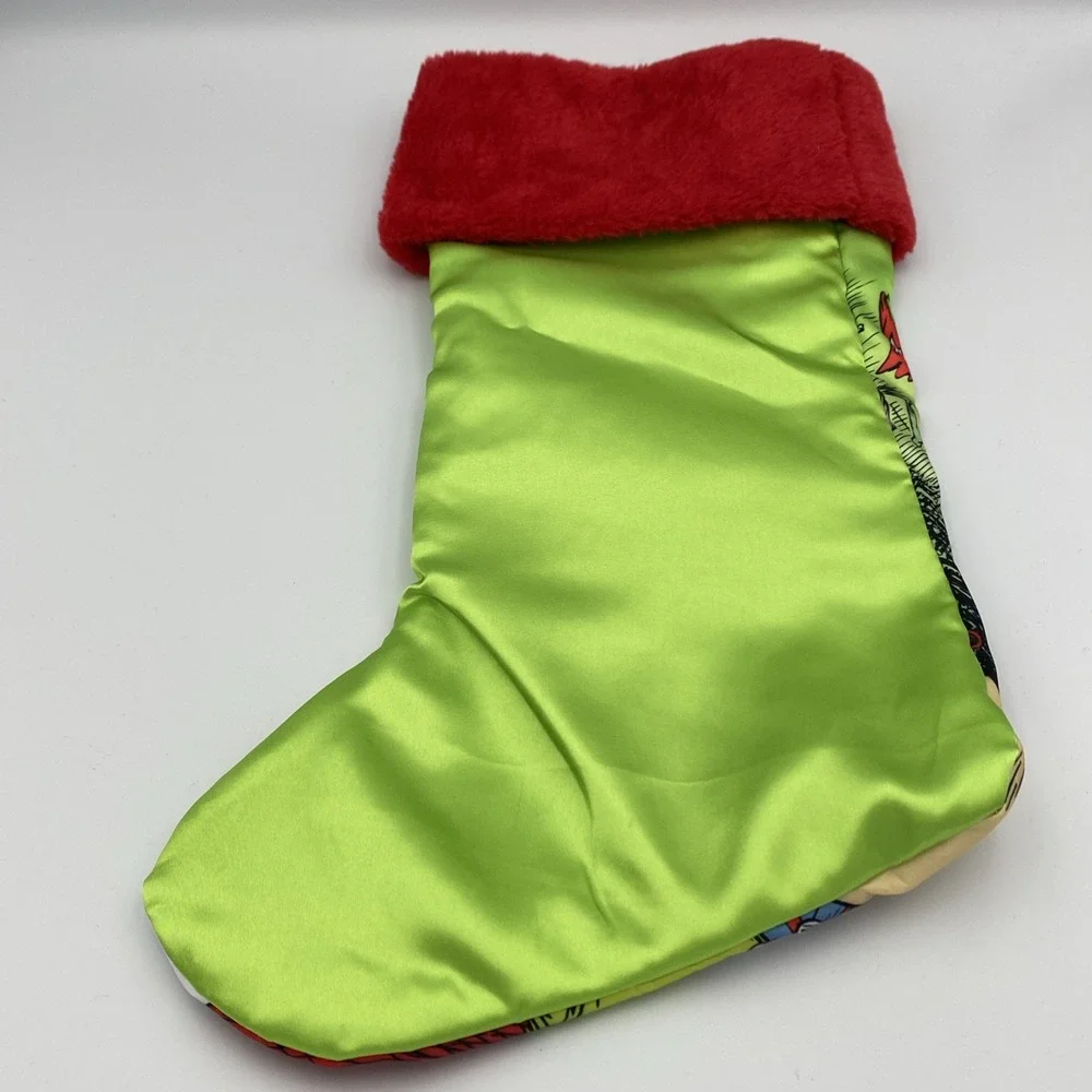 The Grinch Christmas Stocking Dr Seuss Classic TV 16